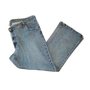 [Natural Reflections] Vintage Hi Rise Straight Jeans - Size 22WA